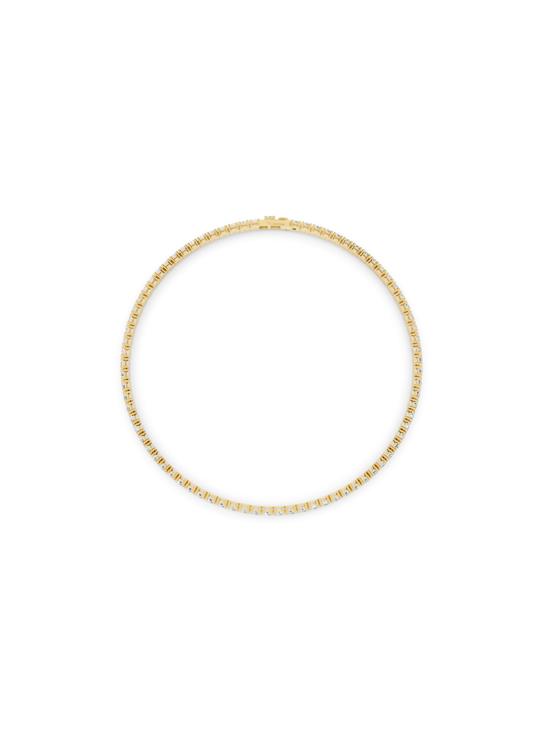 Round Tennis Bracelet