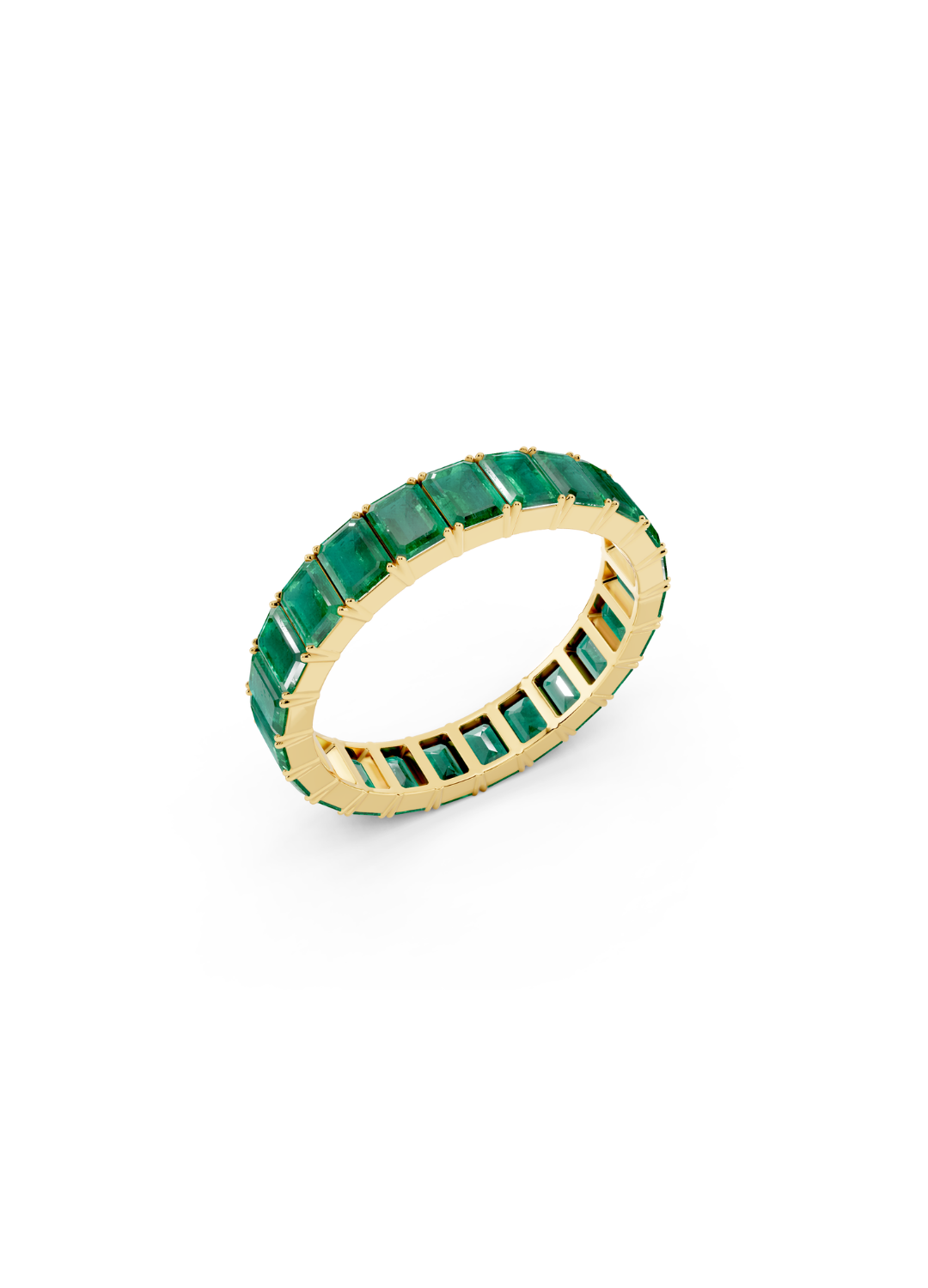 Emerald Eternity Band