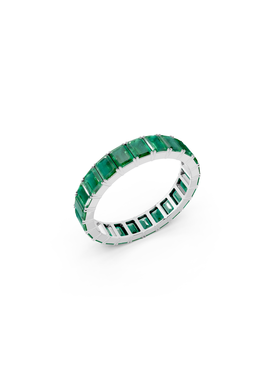 Emerald Eternity Band