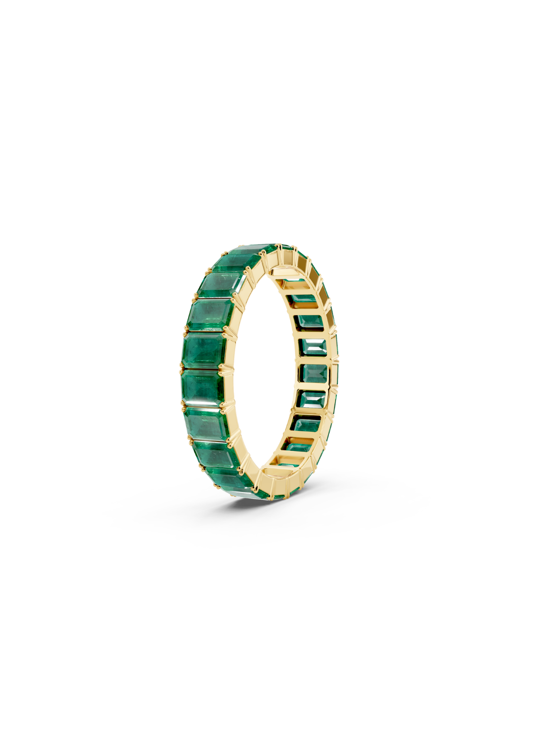Emerald Eternity Band