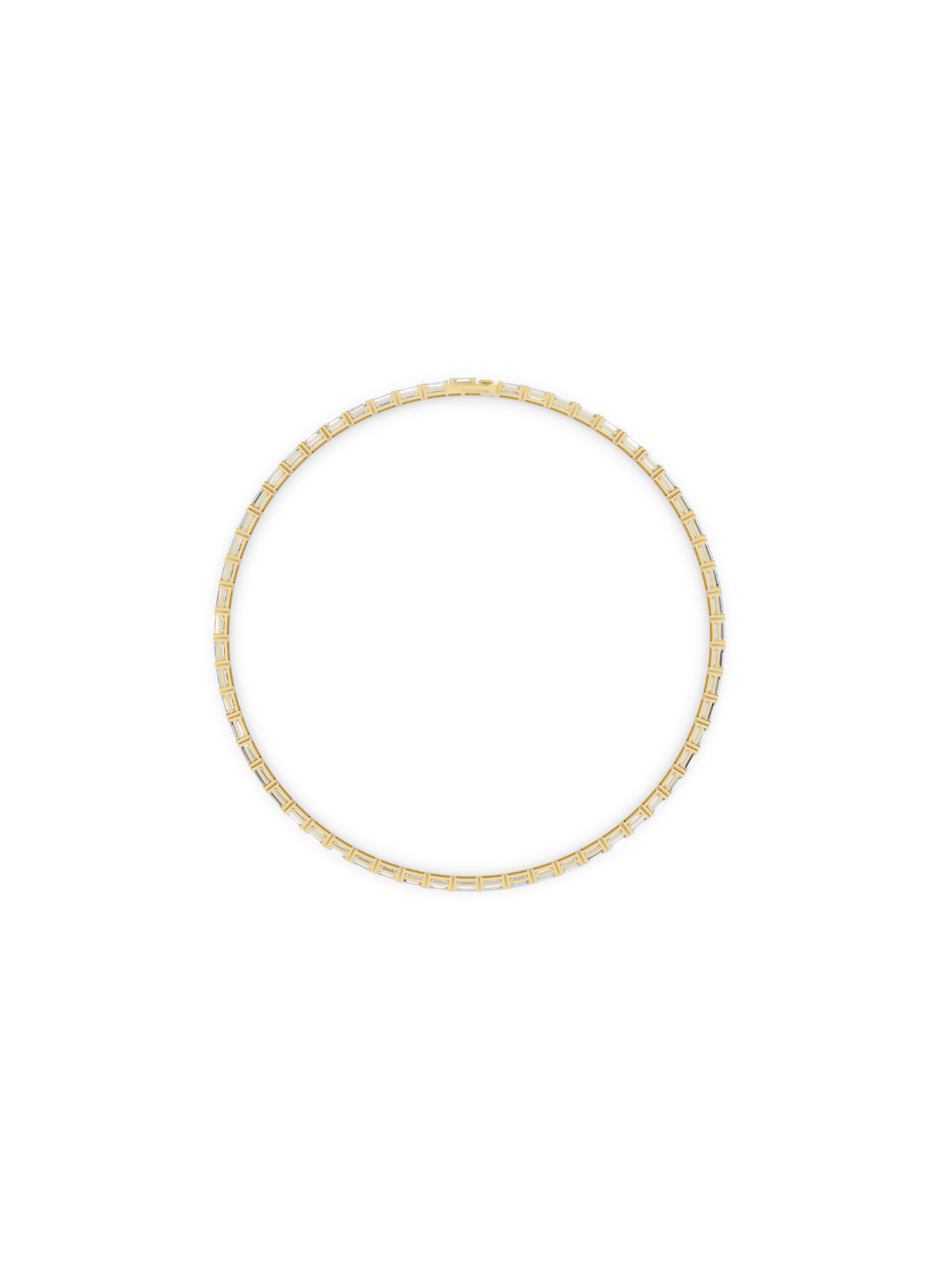 Emerald Tennis Bracelet - East West Setting
