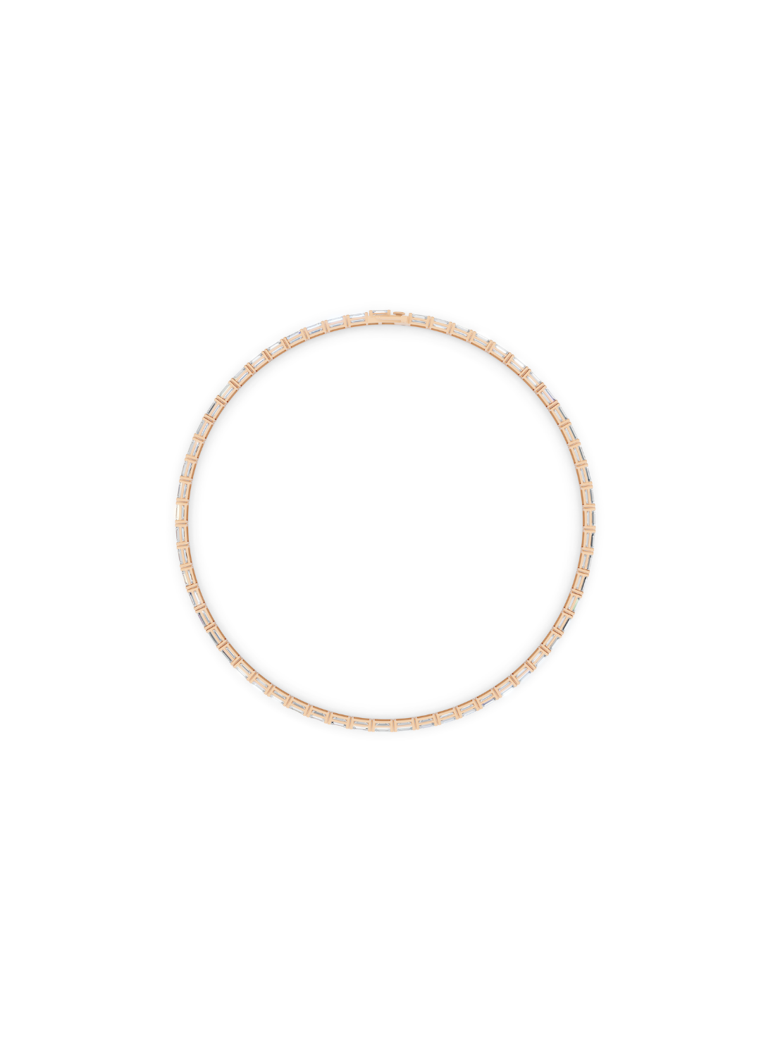 Emerald Tennis Bracelet - East West Setting