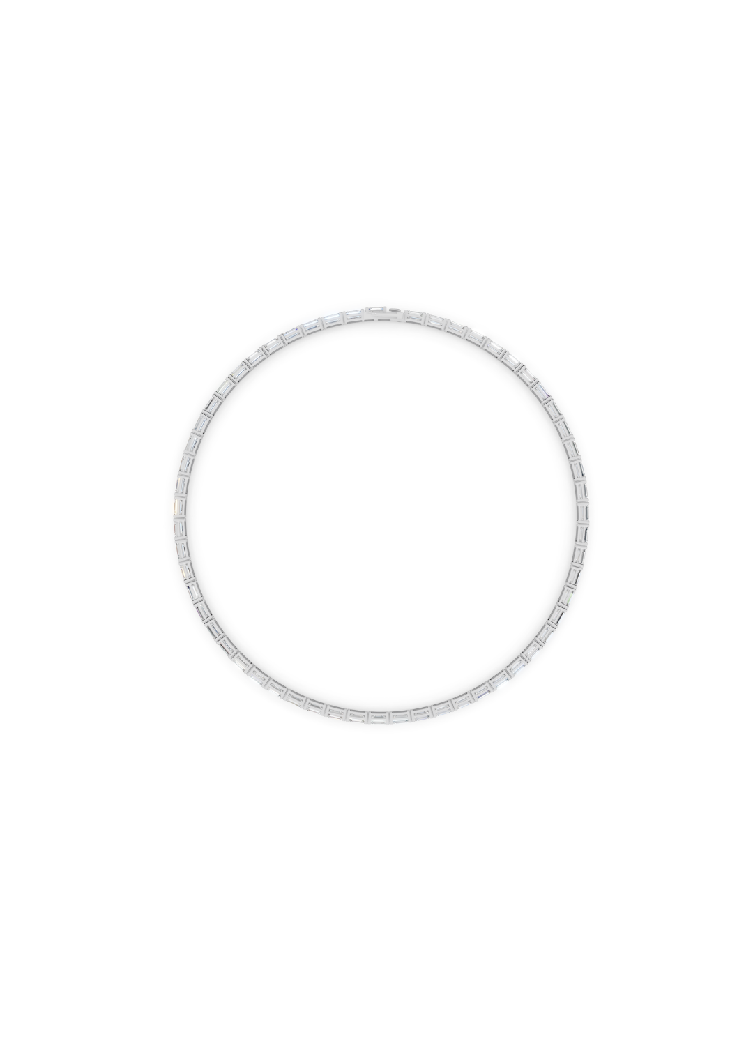 Emerald Tennis Bracelet - East West Setting