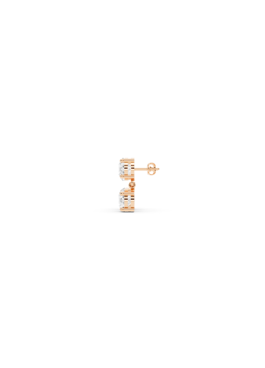 Quad Diamond Cluster Earrings