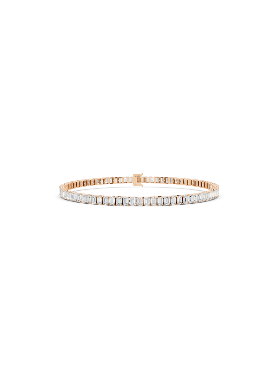Emerald Tennis Bracelet - North South Setting