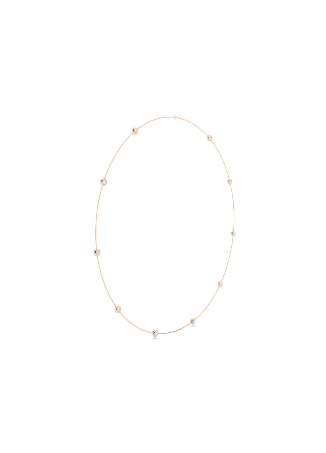 Diamond By The Yard Necklace