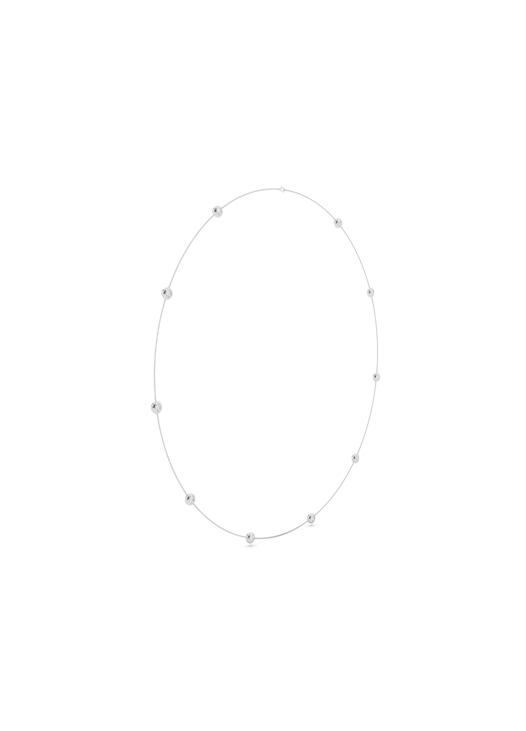 Diamond By The Yard Necklace