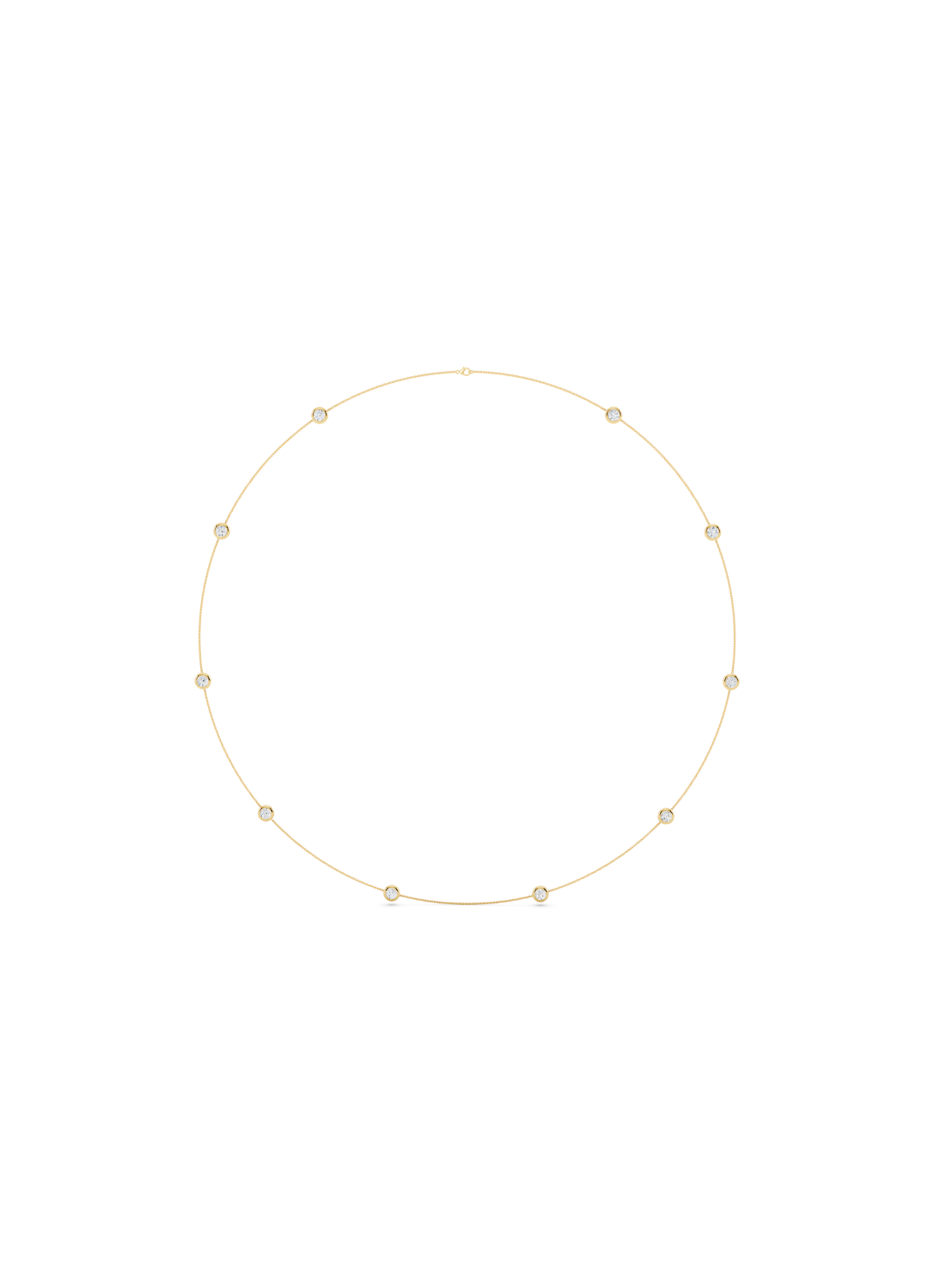 Diamond By The Yard Necklace