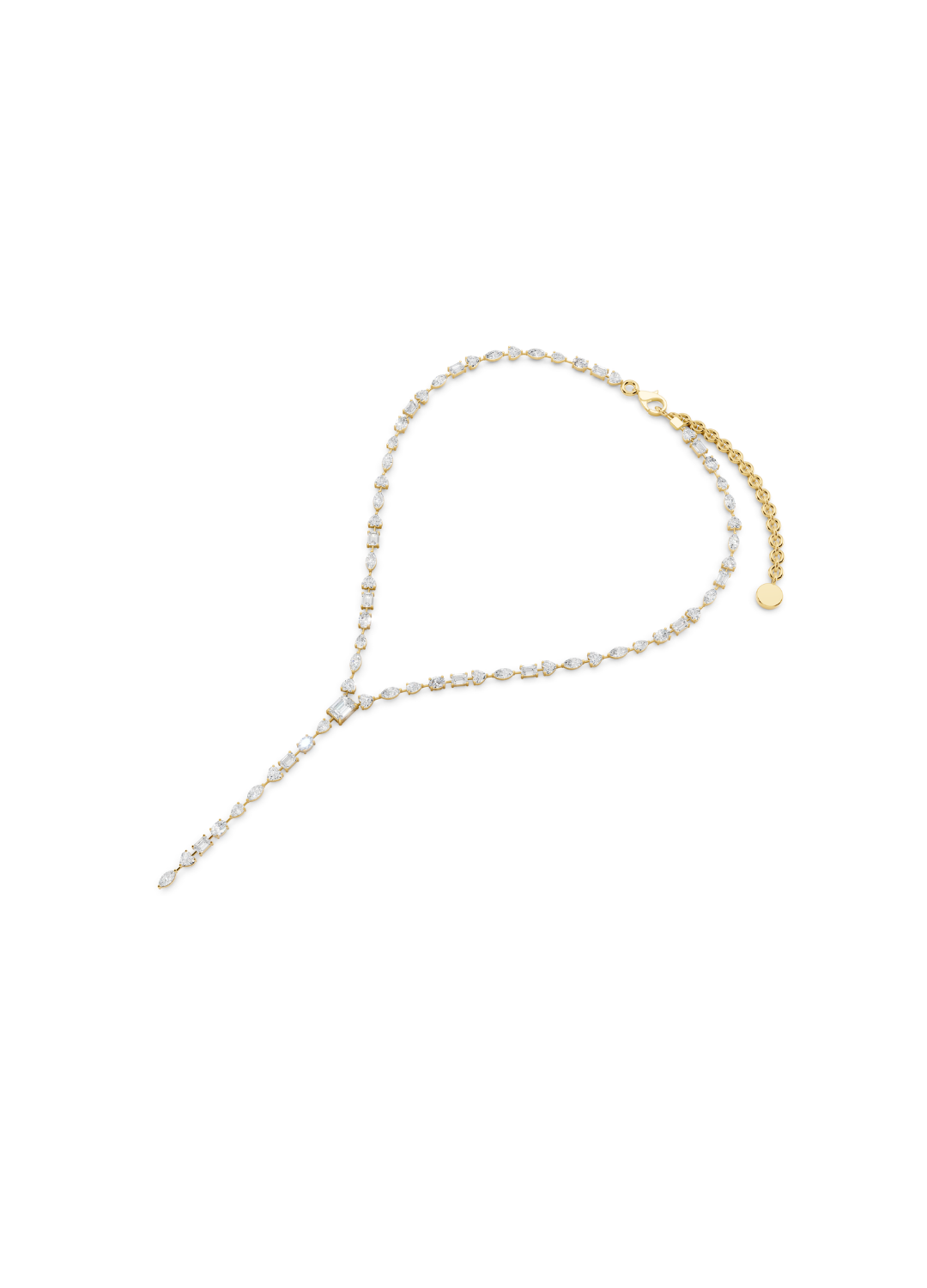 Diamond Lariat Necklace