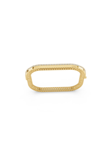 Square Filigree Diamond Bracelet