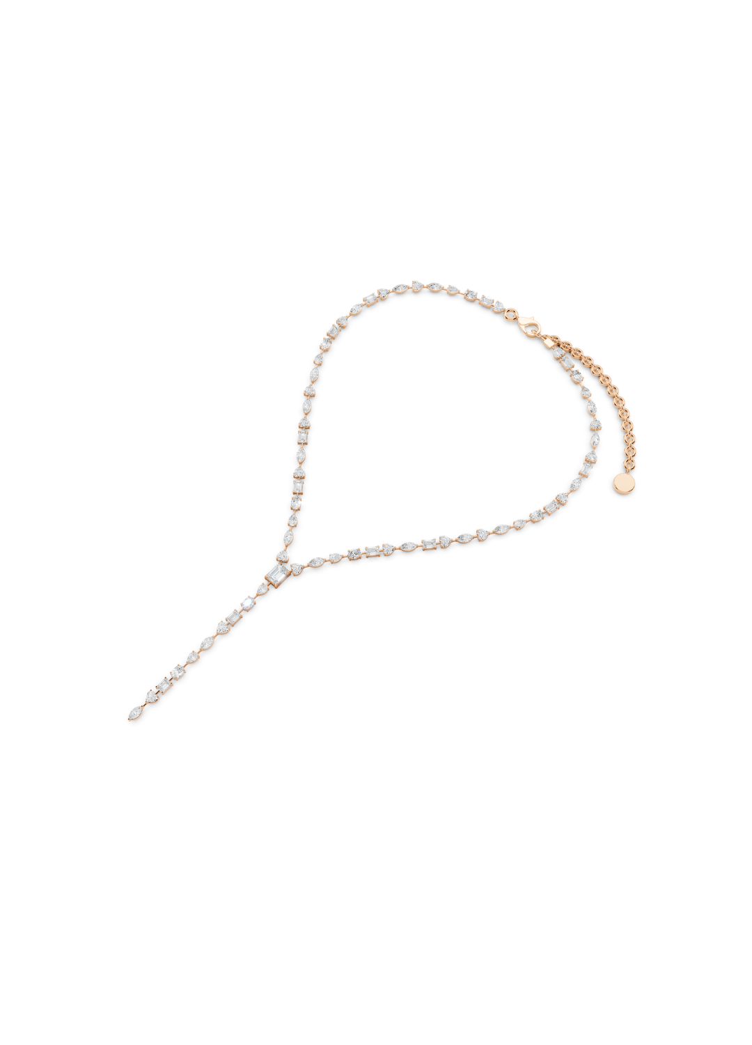 Diamond Lariat Necklace