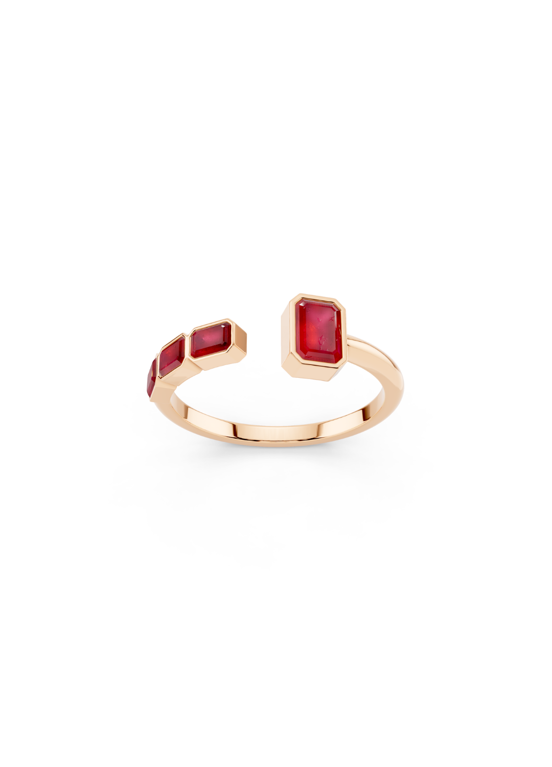 Ruby Open Cuff Ring