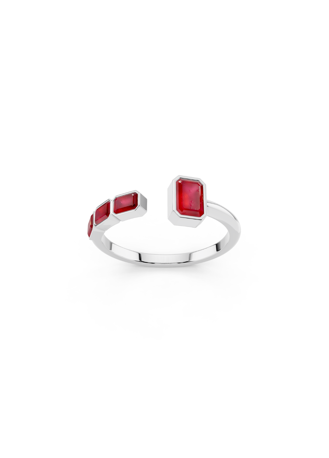 Ruby Open Cuff Ring