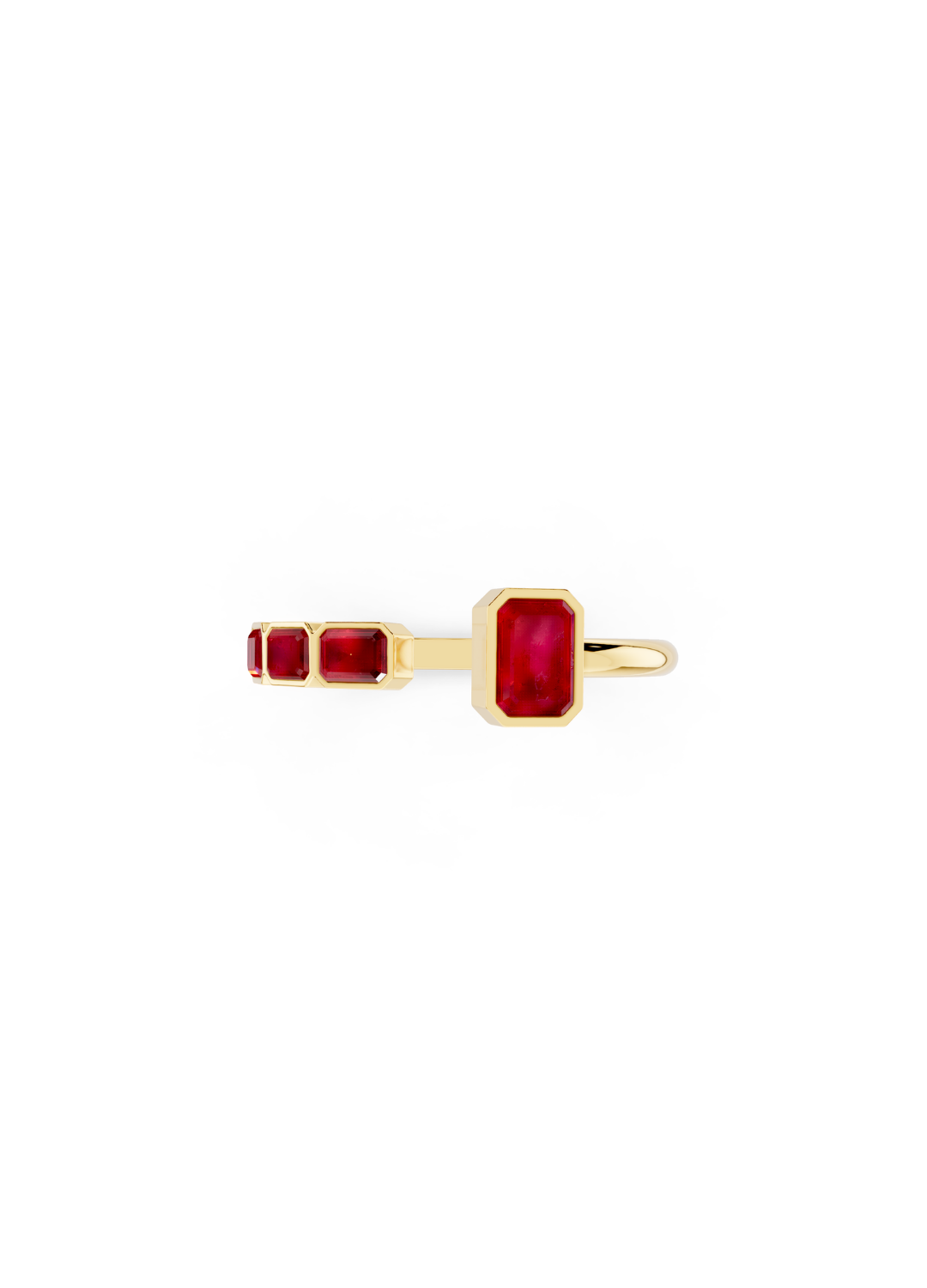 Ruby Open Cuff Ring