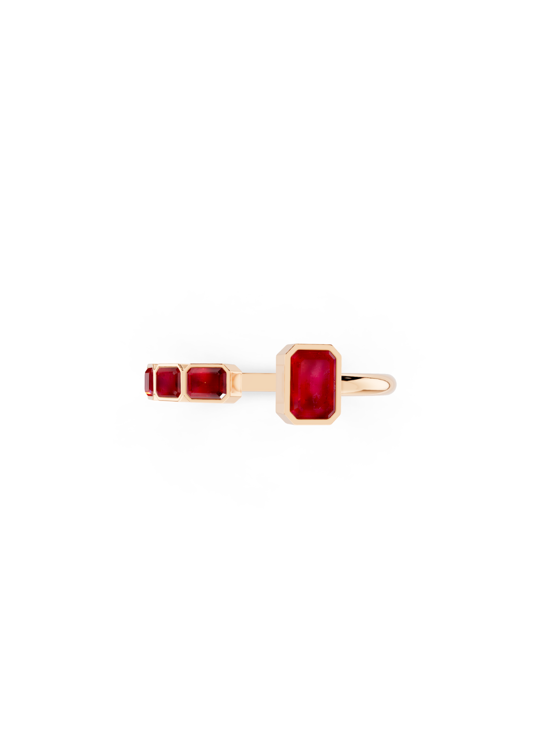 Ruby Open Cuff Ring