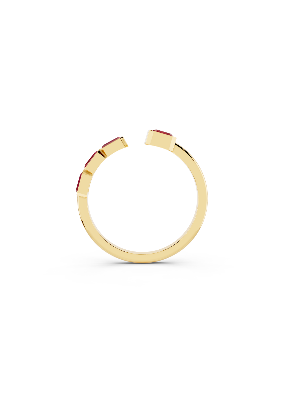 Ruby Open Cuff Ring