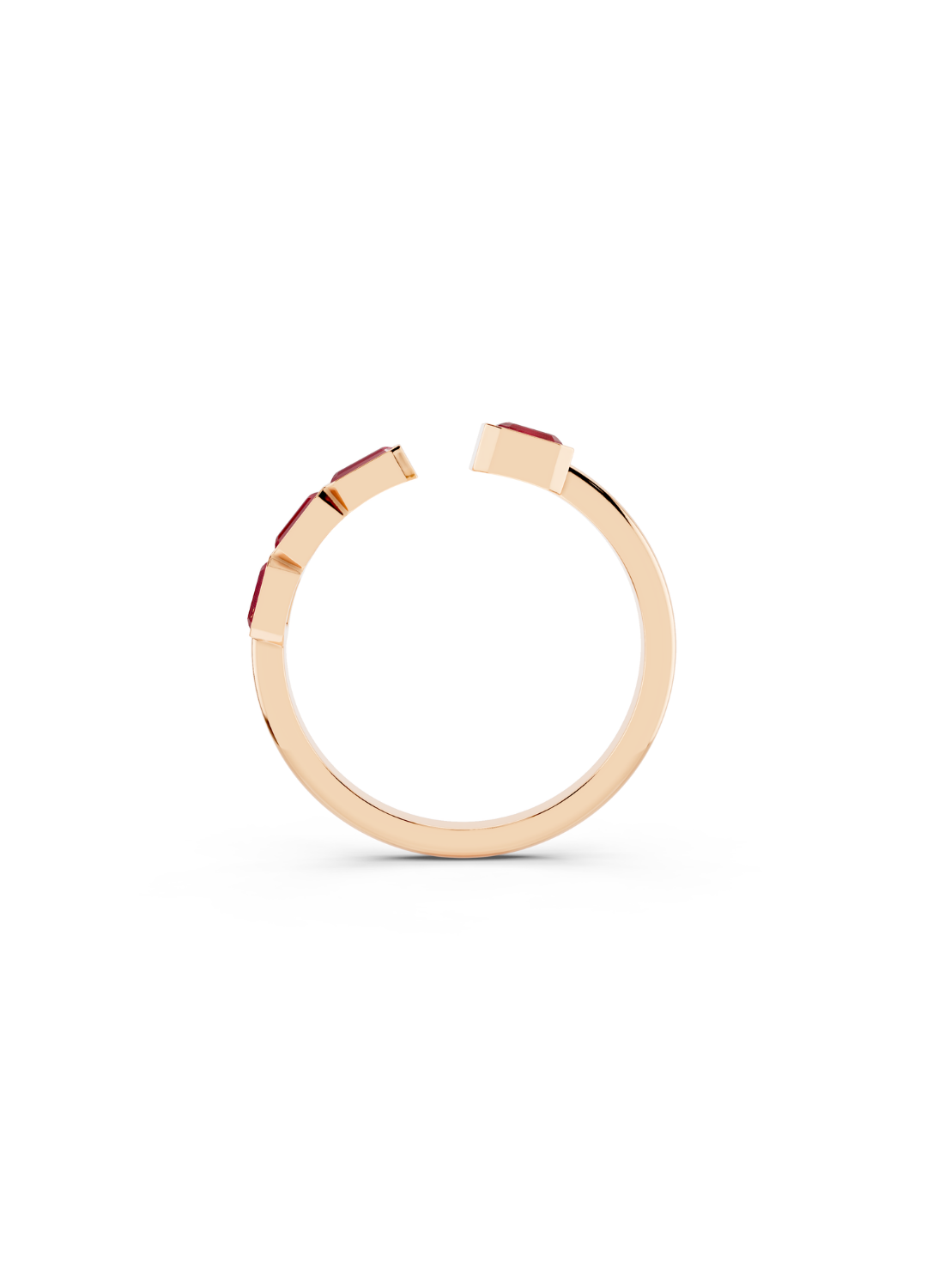 Ruby Open Cuff Ring