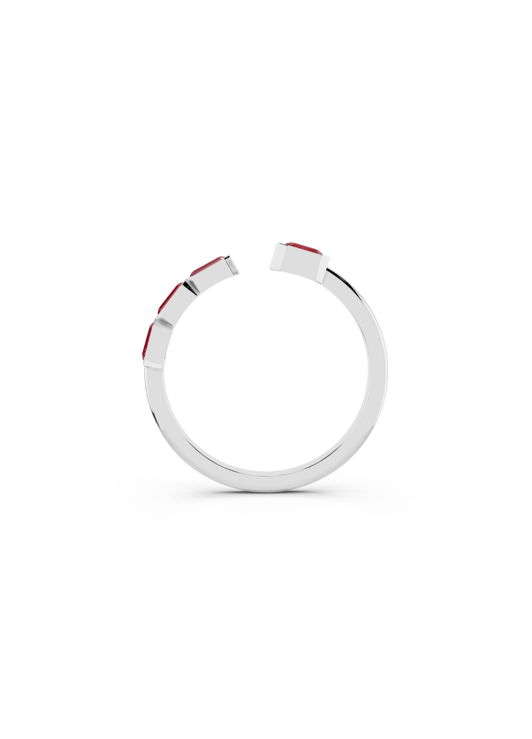 Ruby Open Cuff Ring