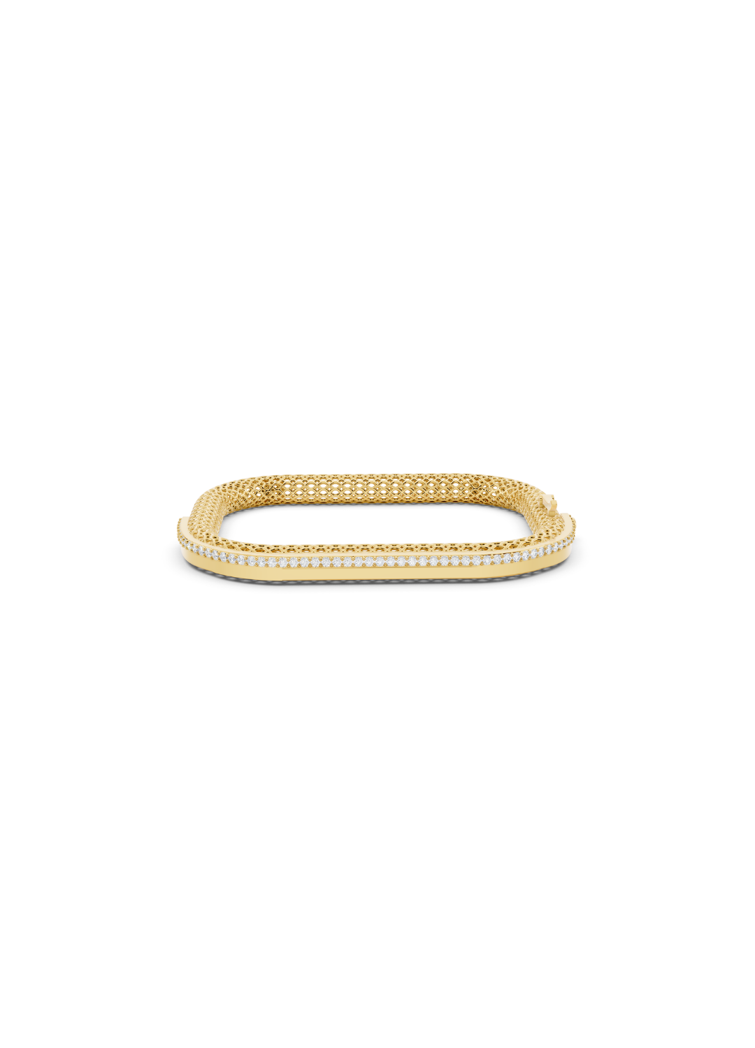 Square Filigree Diamond Bracelet