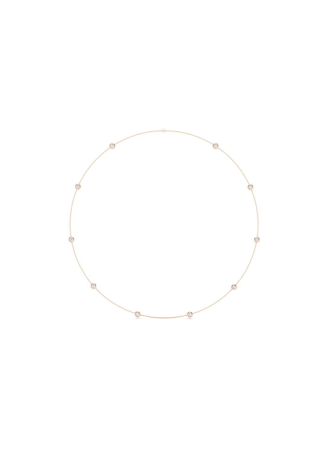 Diamond By The Yard Necklace