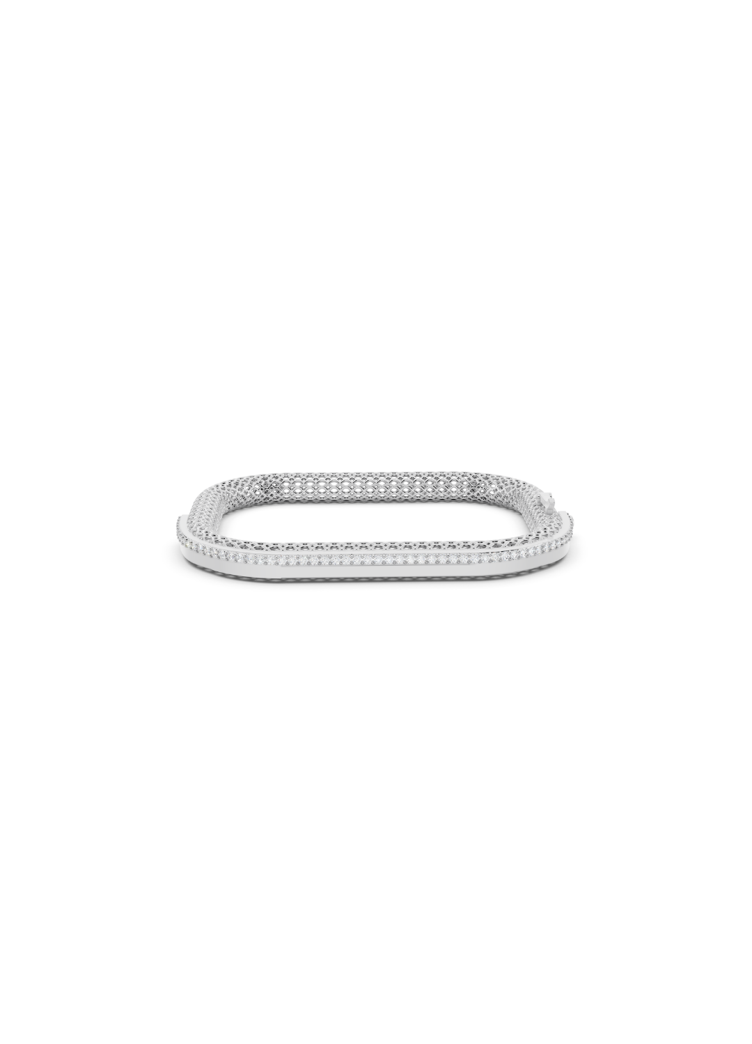 Square Filigree Diamond Bracelet