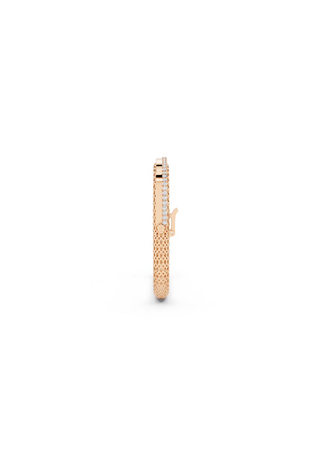 Square Filigree Diamond Bracelet