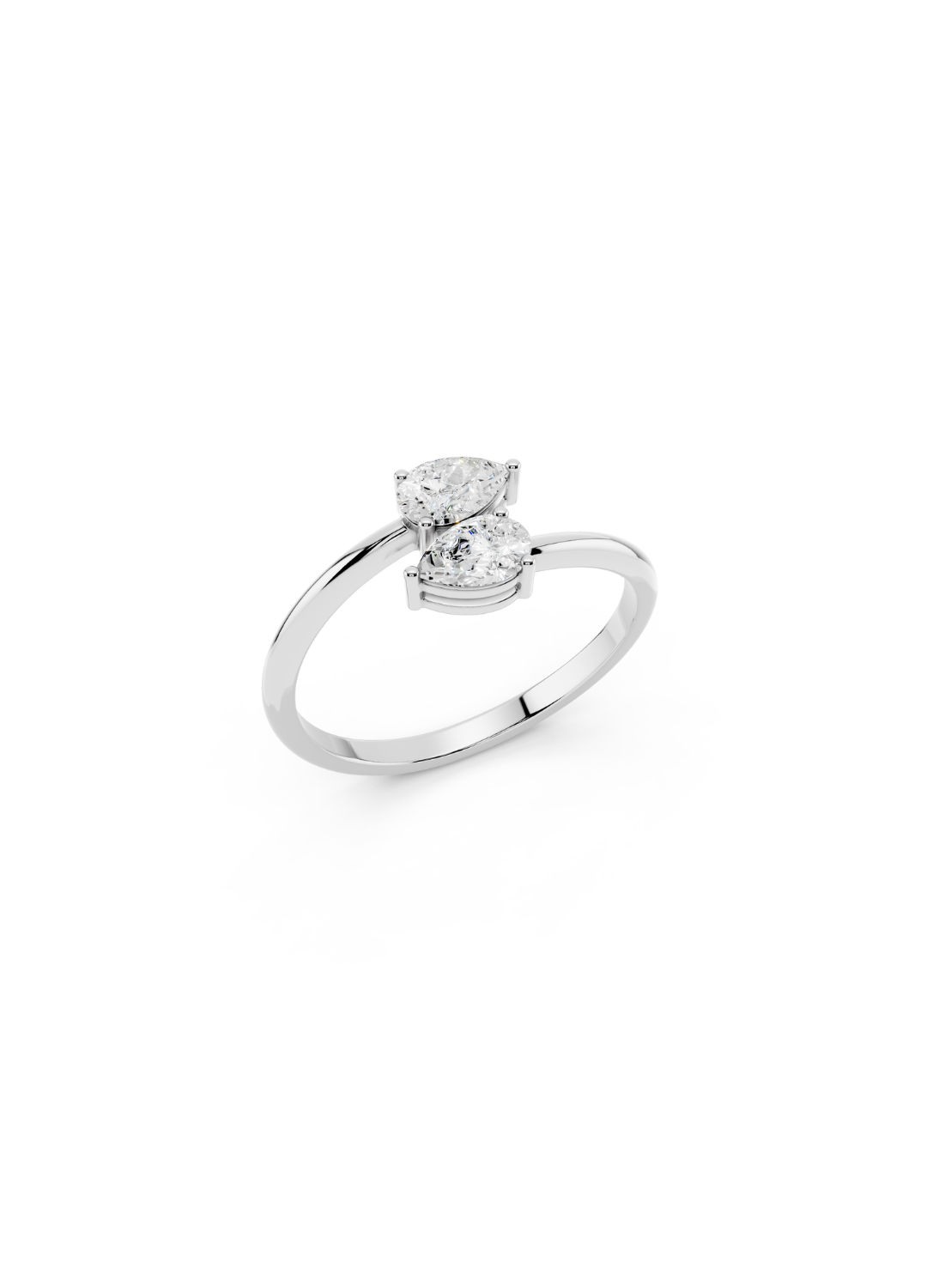 Pear Diamond Ring