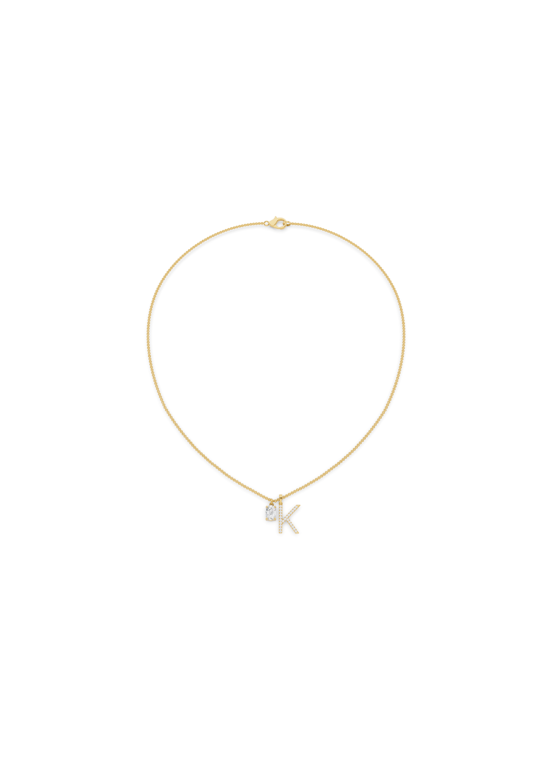 Diamond Charm Necklace