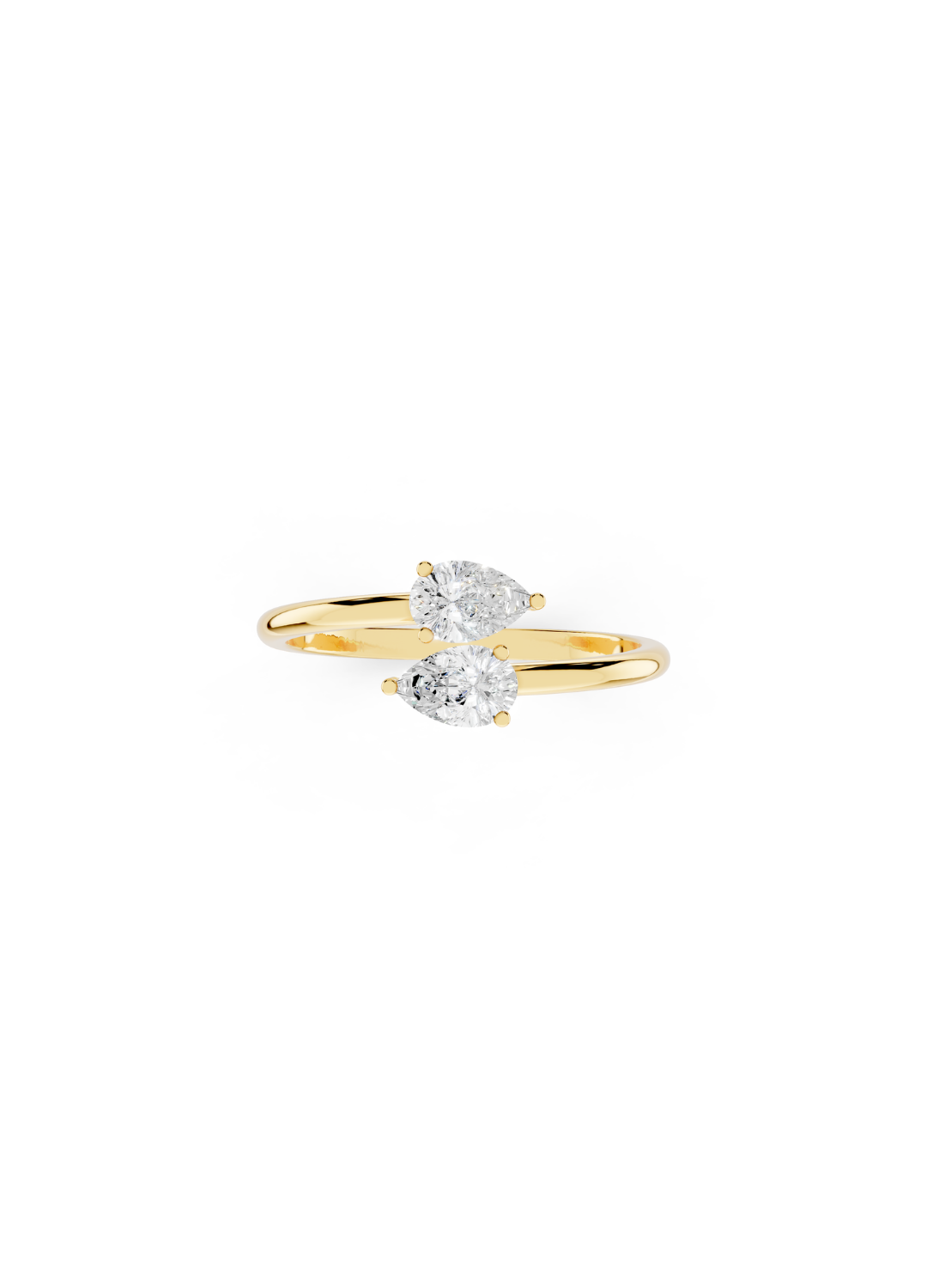 Pear Diamond Ring