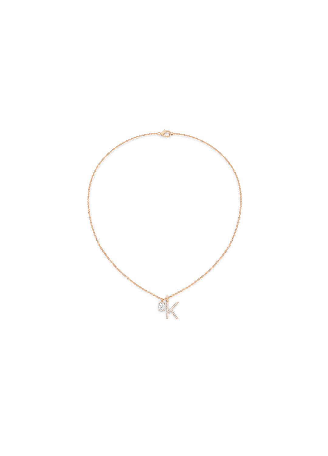 Diamond Charm Necklace