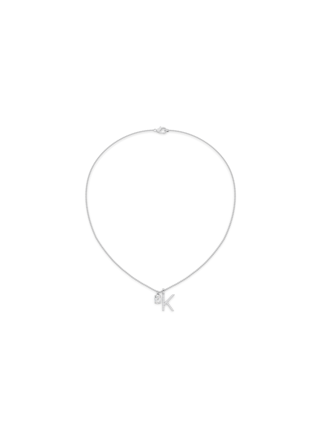 Diamond Charm Necklace