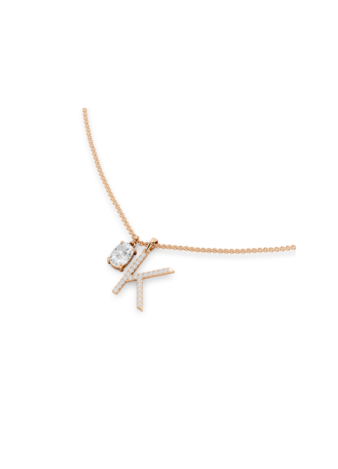 Diamond Charm Necklace