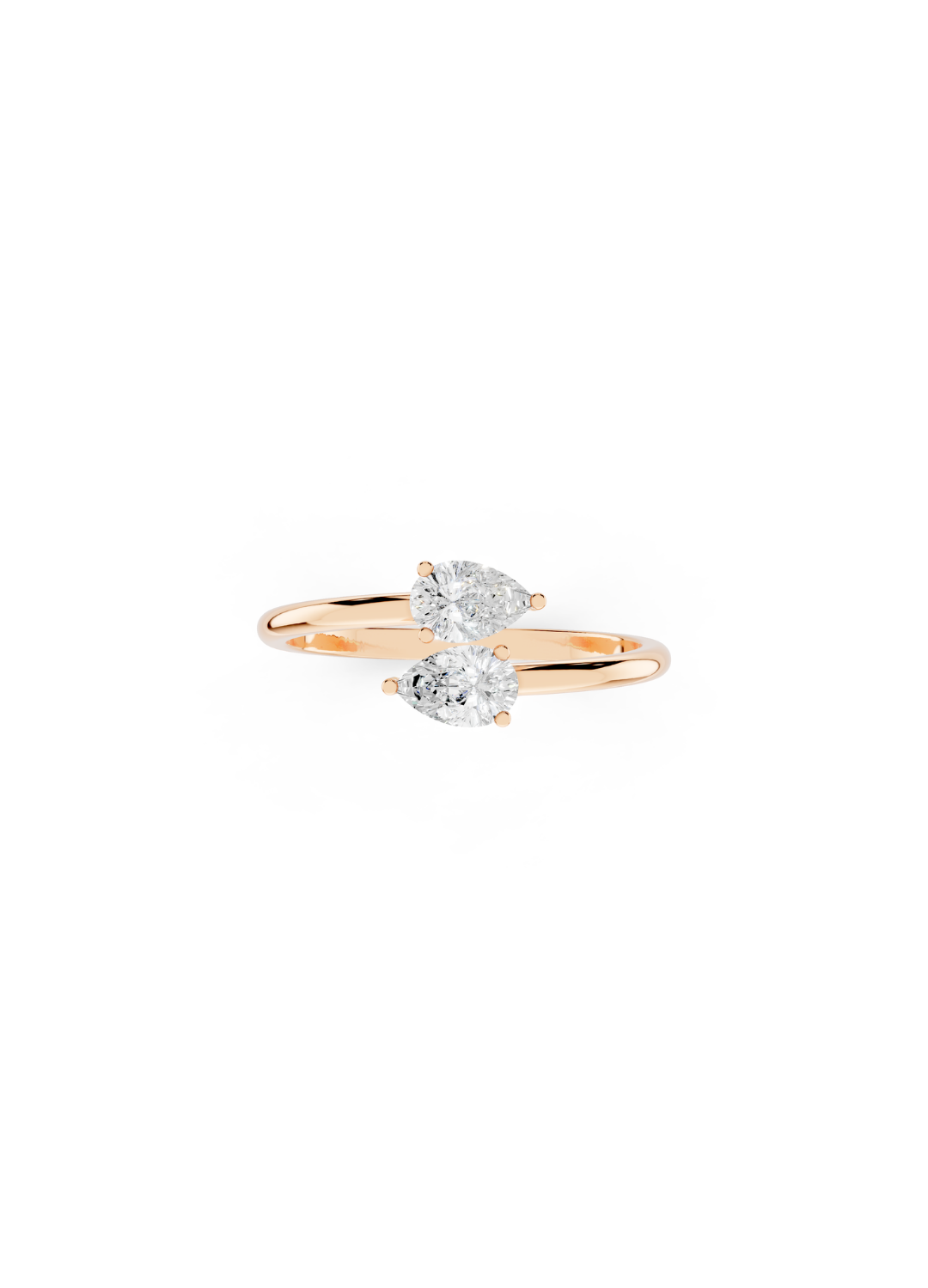 Pear Diamond Ring