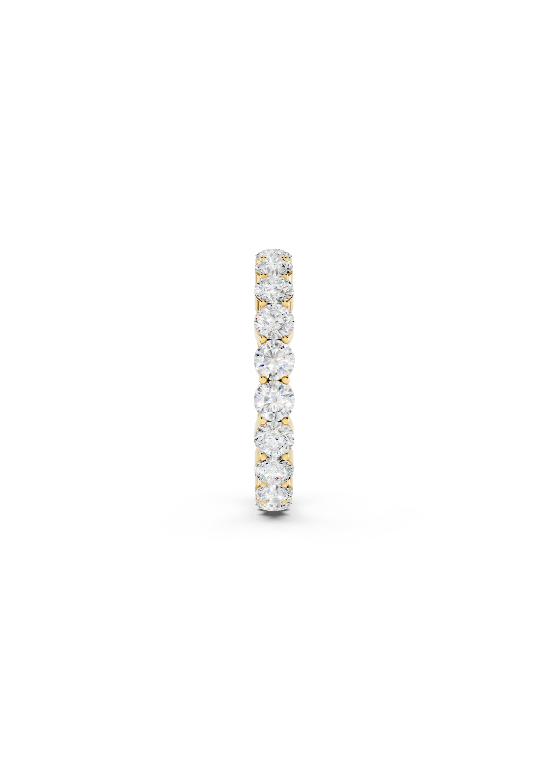 Round Diamond Eternity Band