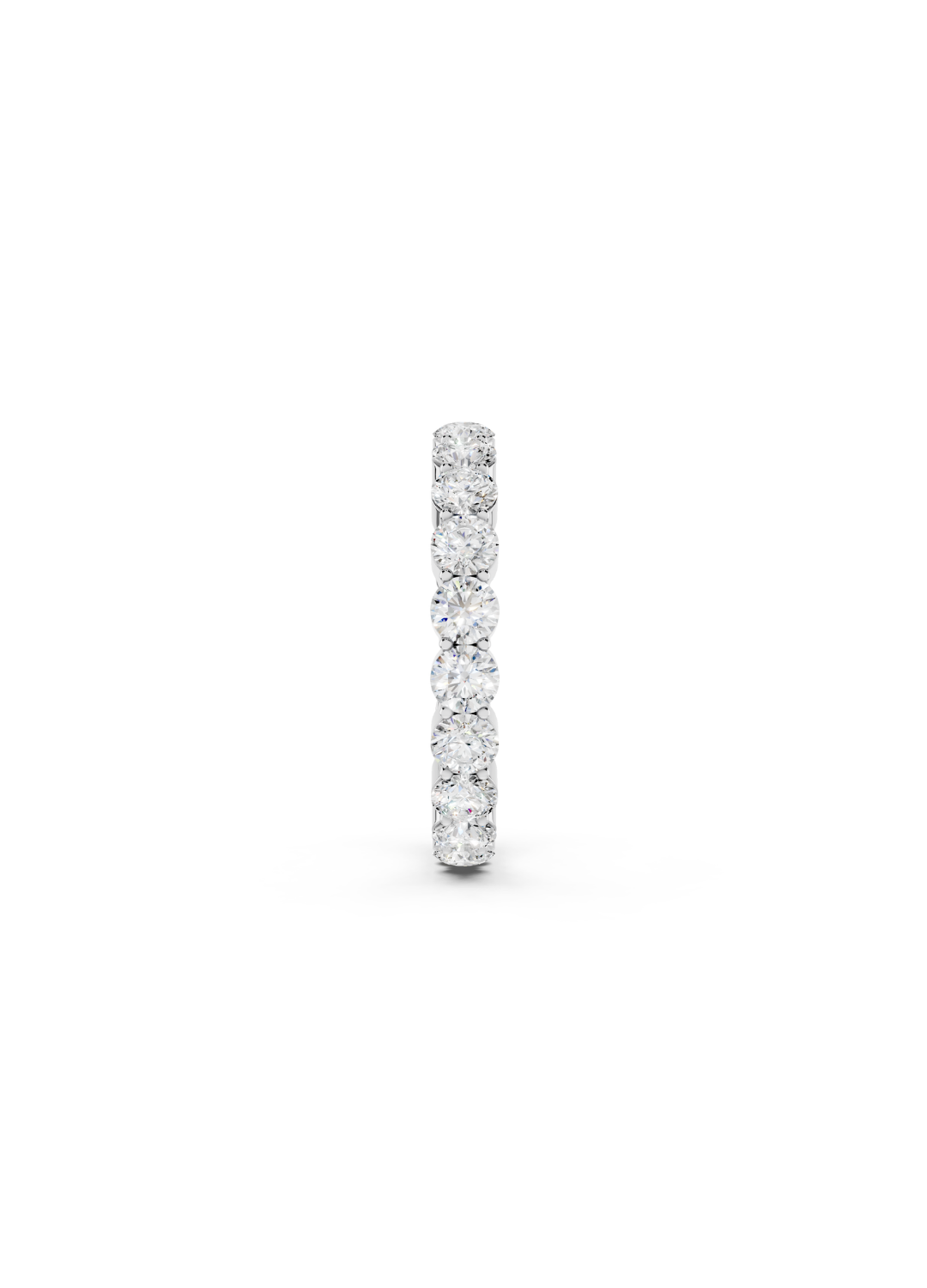 Round Diamond Eternity Band