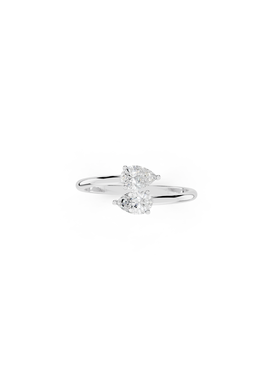 Pear Diamond Ring