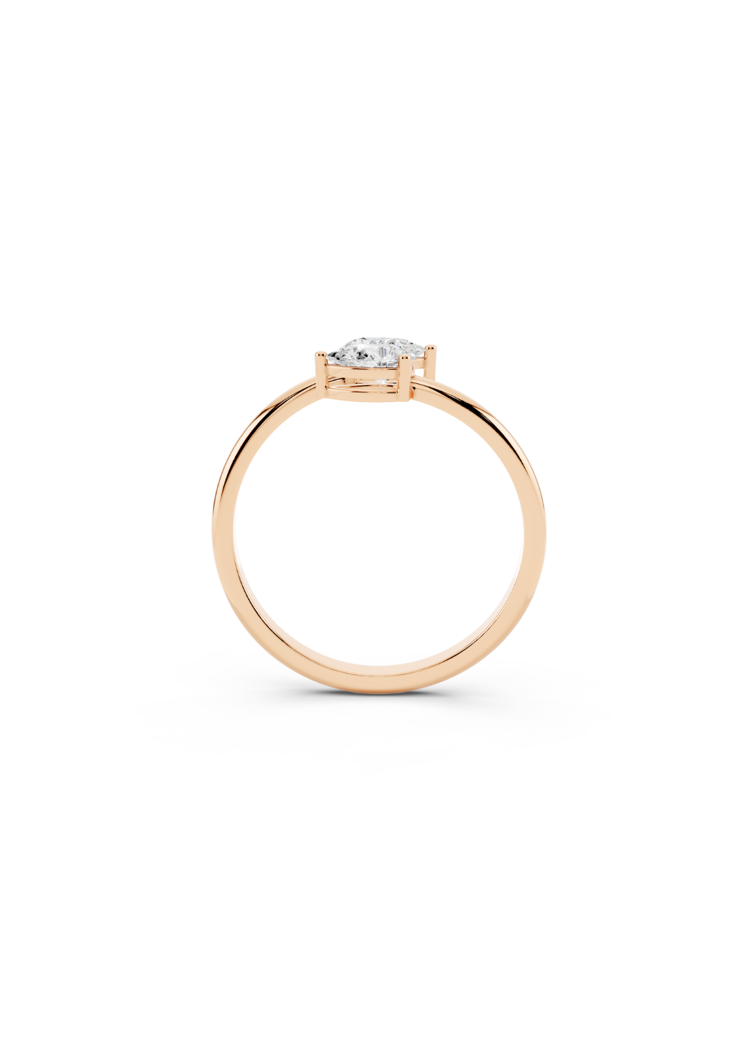 Pear Diamond Ring