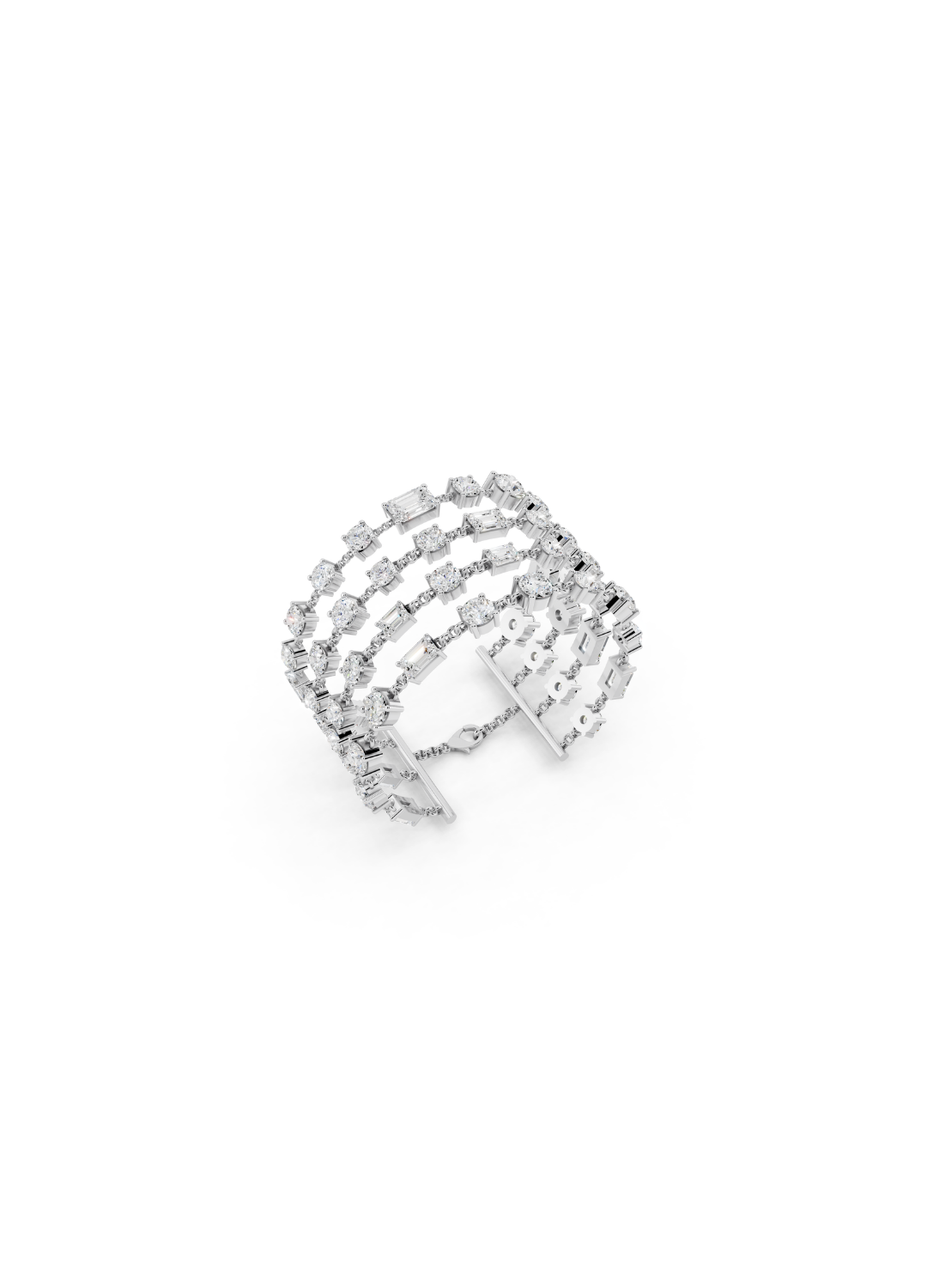 Square Filigree Diamond Bracelet