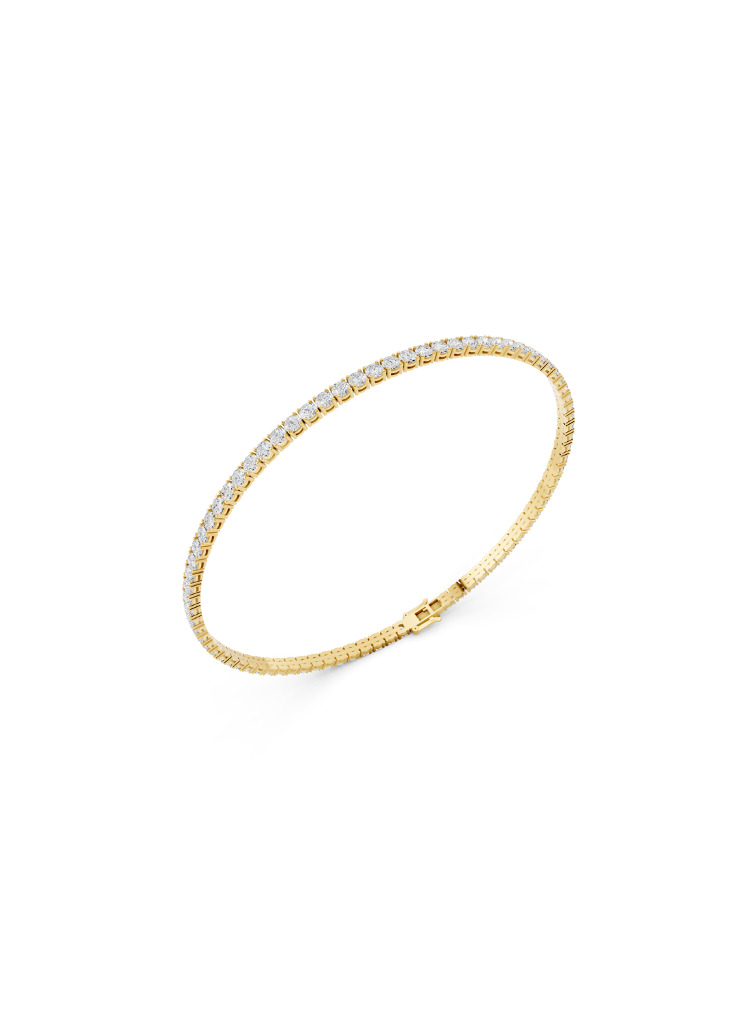 Round Tennis Bracelet