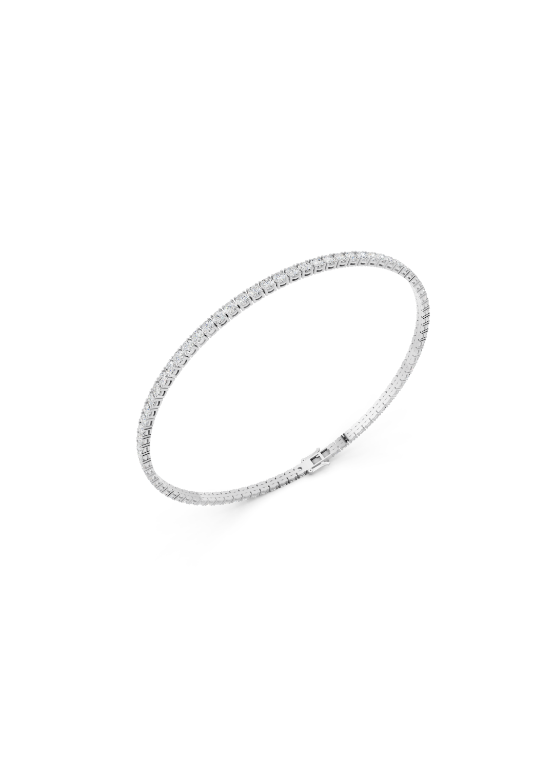 Round Tennis Bracelet