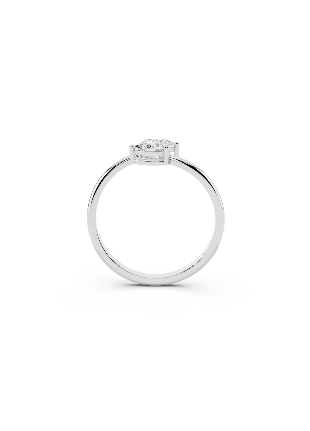 Pear Diamond Ring