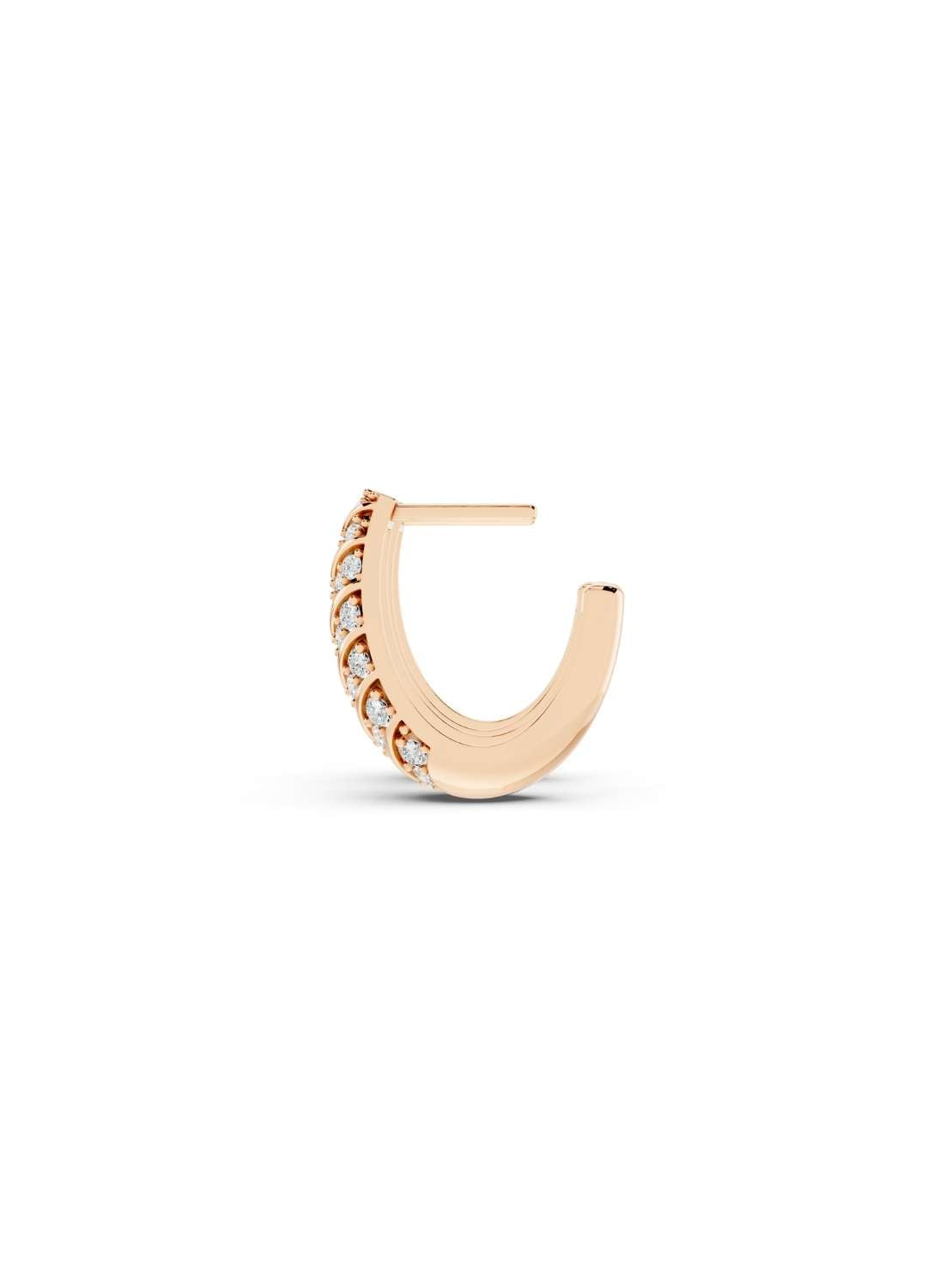 Chevron Diamond Earrings Image 10