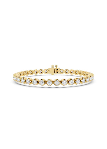 Classic Diamond 4 Prong Tennis Bracelet Image 1