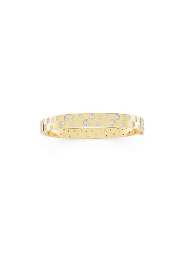 Diamond Bubble Gold Bracelet Image 1