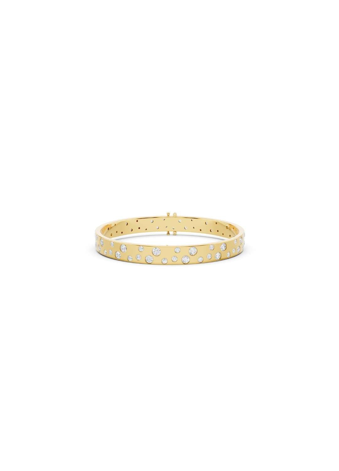 Diamond Bubble Gold Bracelet Image 4