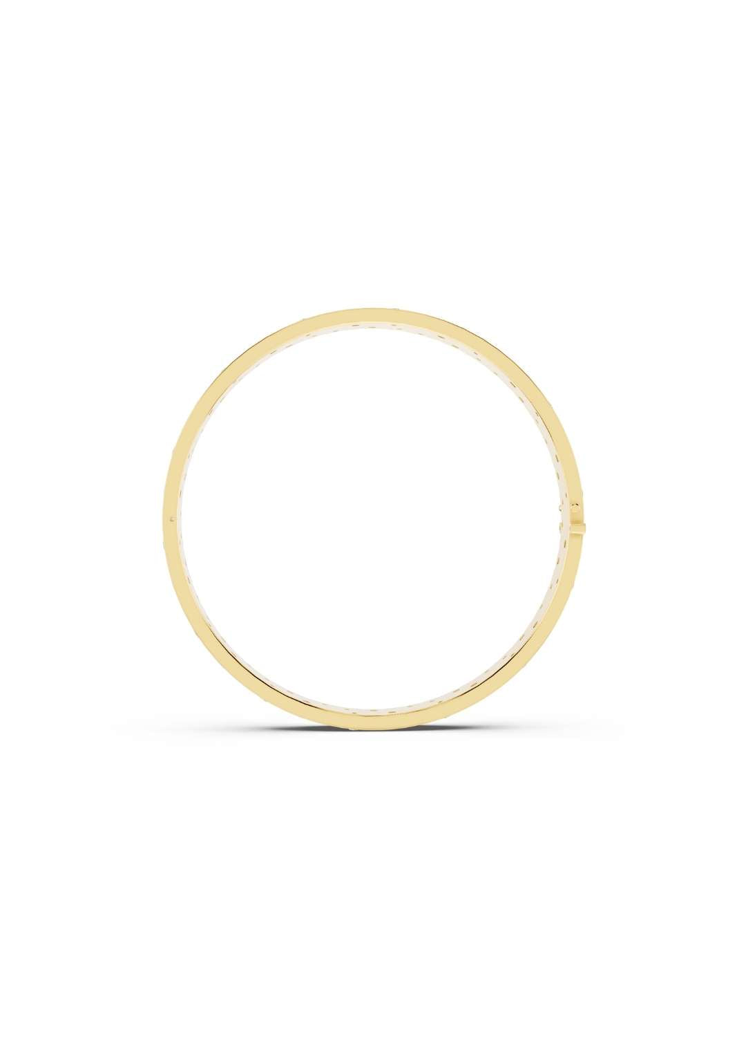 Diamond Bubble Gold Bracelet Image 5