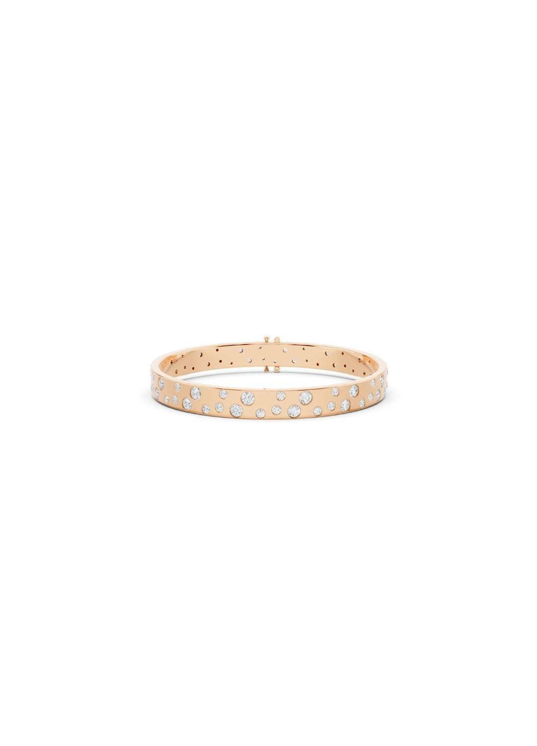 Diamond Bubble Gold Bracelet Image 9