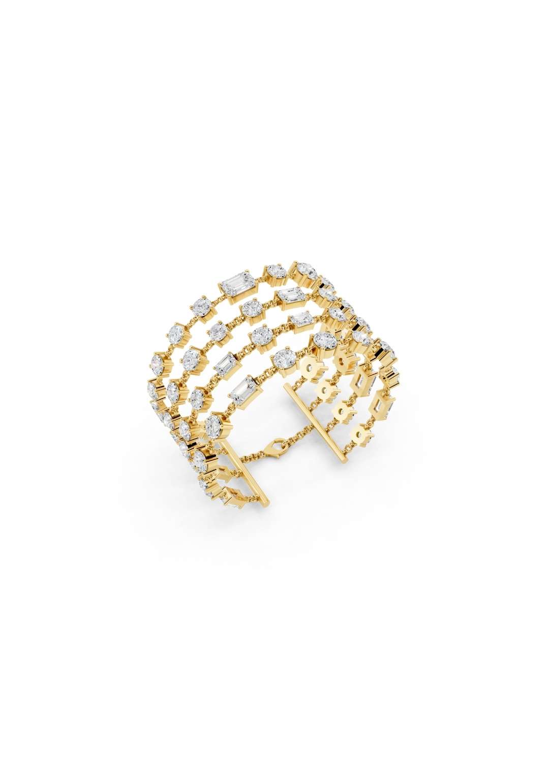 Diamond Link Wrap Bracelet Image 3