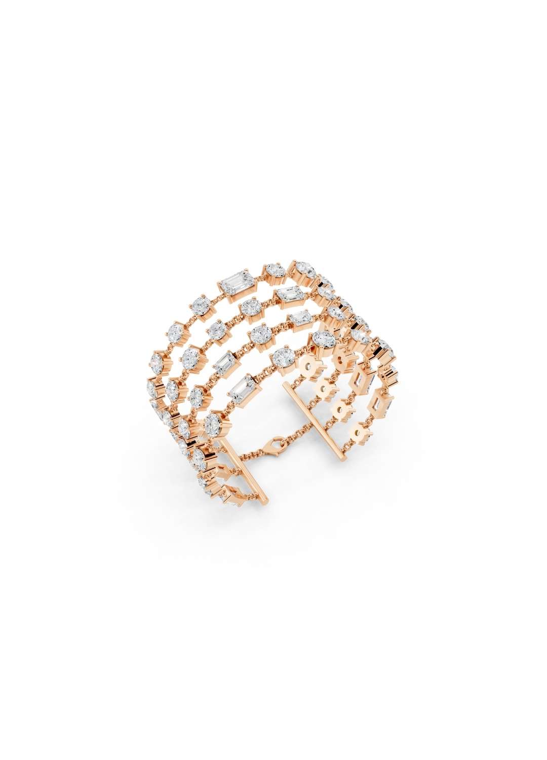 Diamond Link Wrap Bracelet Image 9