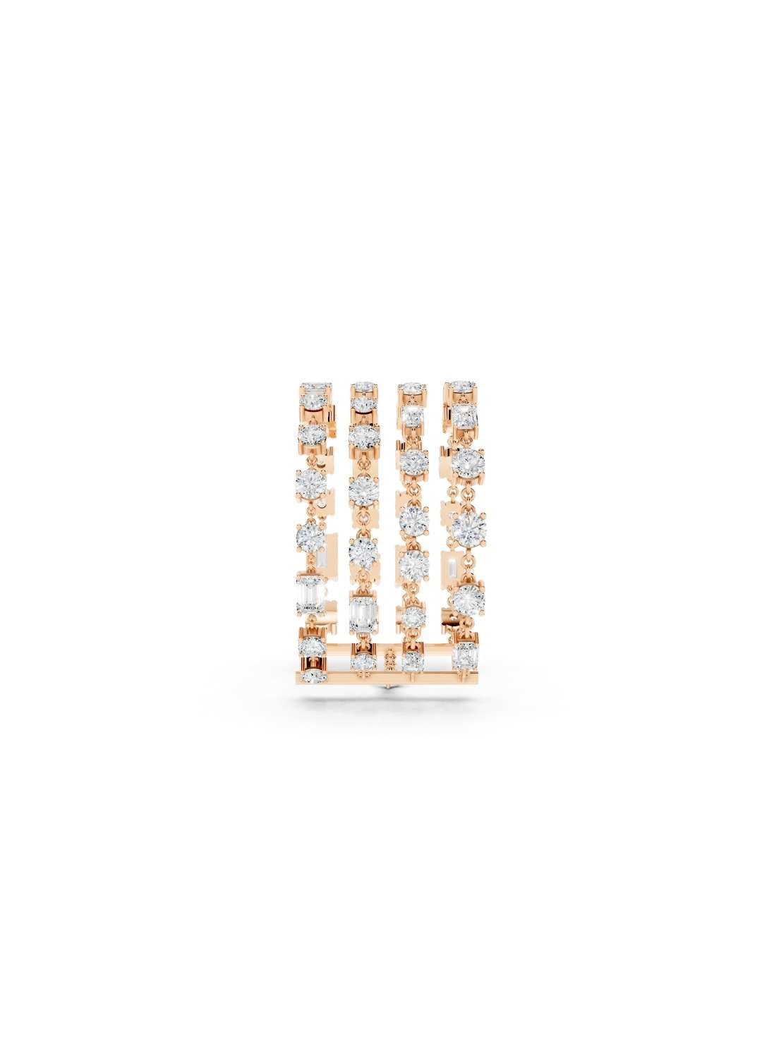 Diamond Link Wrap Bracelet Image 10